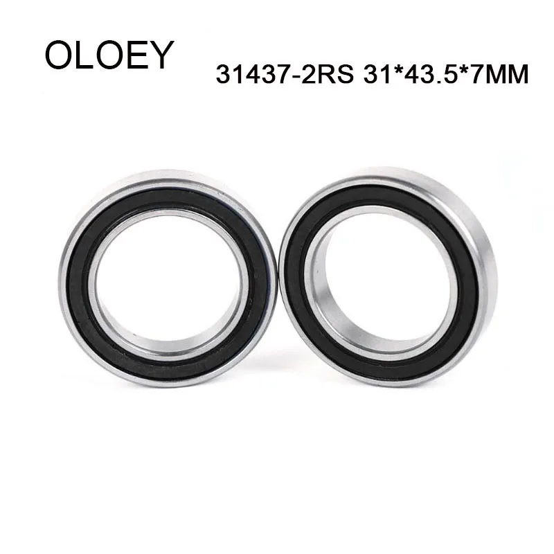 

Bicycle Bearing 2/4Pcs 31437-2RS 31X43.5X7 mm Bicycle Mountain Bike Base Bearing With High Quality bearing steel