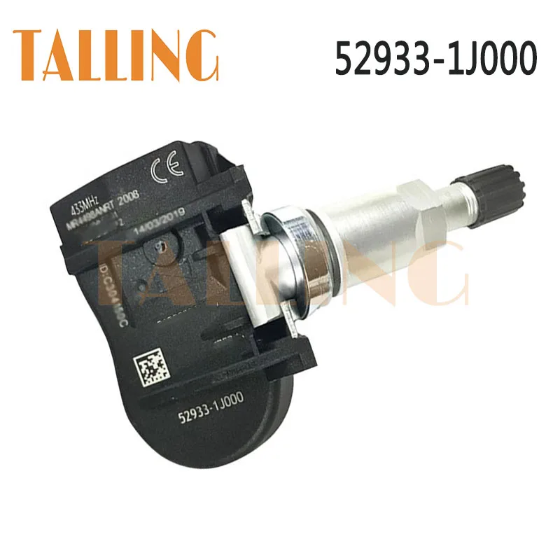 52933-1J000 TPMS Tire Pressure Monitor Sensor 433MHZ for 2008-2014 Hyundai i20 Sonata Solaris Kia Optima Sorento Soul 529331J000