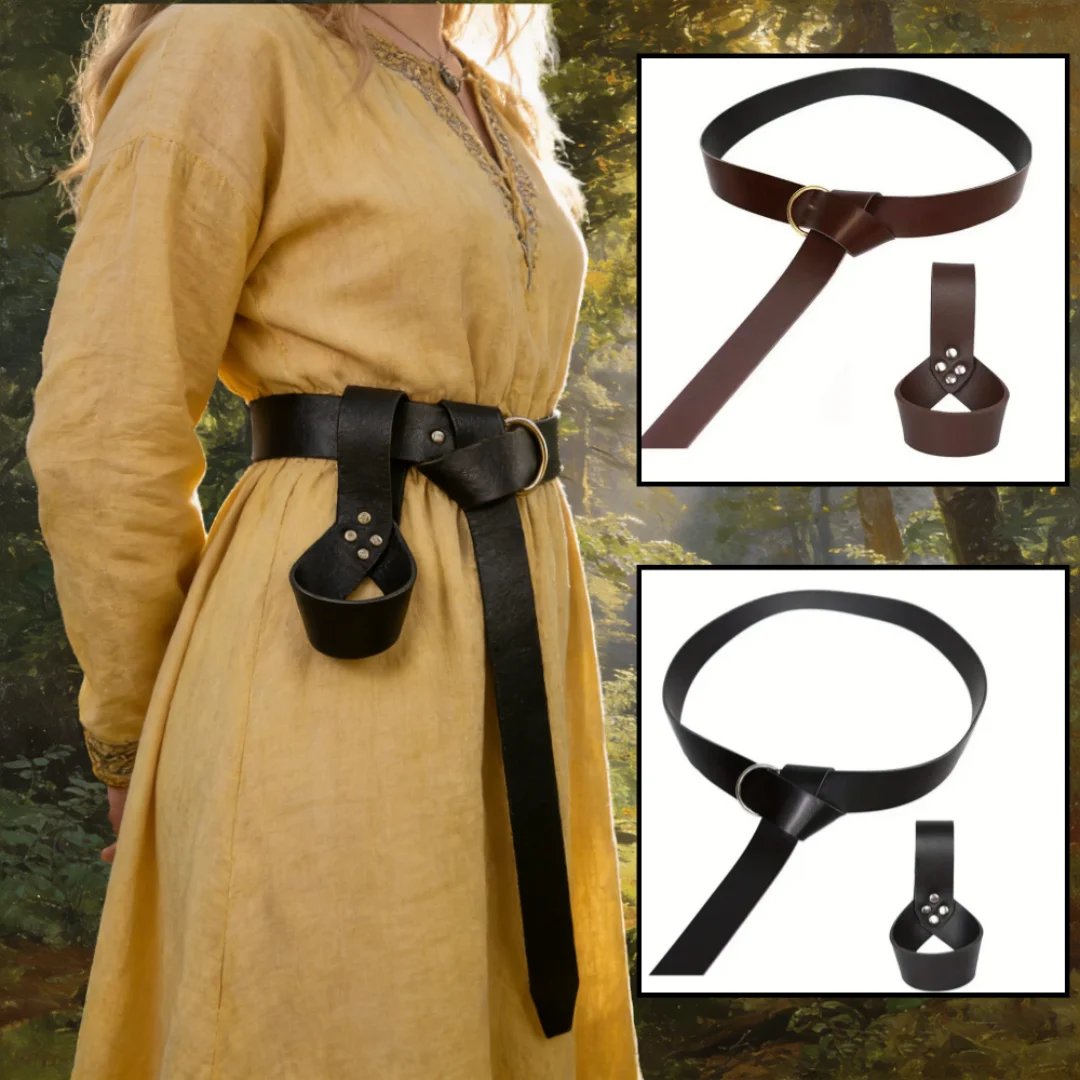 2PCS Medieval Sword Frog Scabbard Axe Blade Holder Axe Sheath For Medieval Viking Knight Assassin Role Playing Stage Show