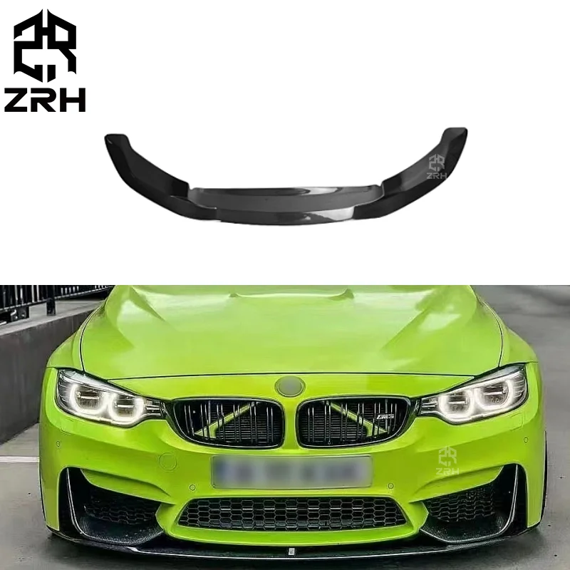 

PSM Style Carbon Fiber Front Bumper Lip for BMW F80 F82 M3 M4 Front Lip