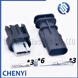 3 Pin Automotive waterproof connector Socket Exhaust pressure sensor Plug WPT-1492 6189-7675 6189-7458 For Kia Ford Ranger