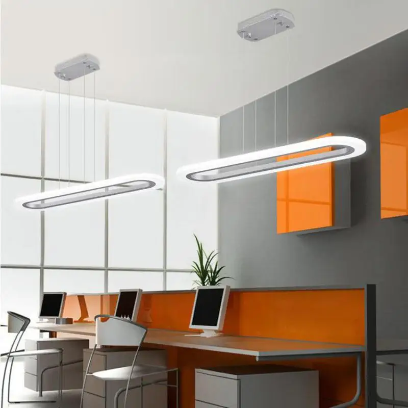 120 CM XL Office Led light libray hanging pendant light for meeting room led Lamparas commercial lighting led reading Lighting