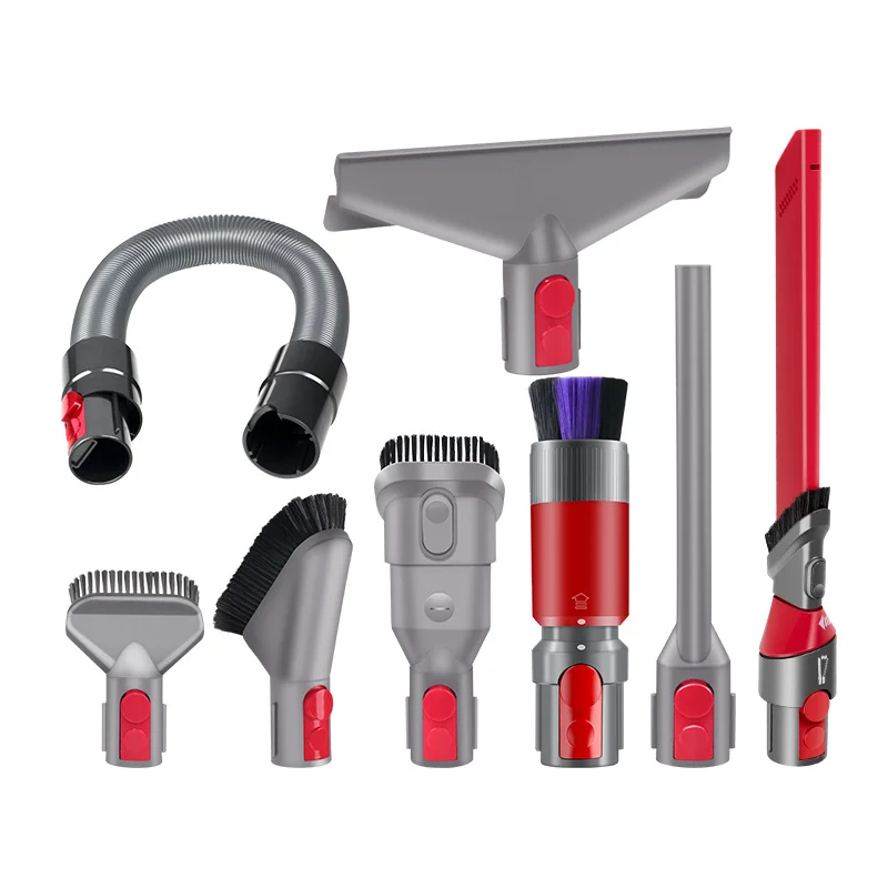 For Dyson V7 V8 V10 V11 V12 Vacuum Cleaner Traceless Dust Removal Soft Brush Suction Head Parts Awkward Gap Tool Brush Kit