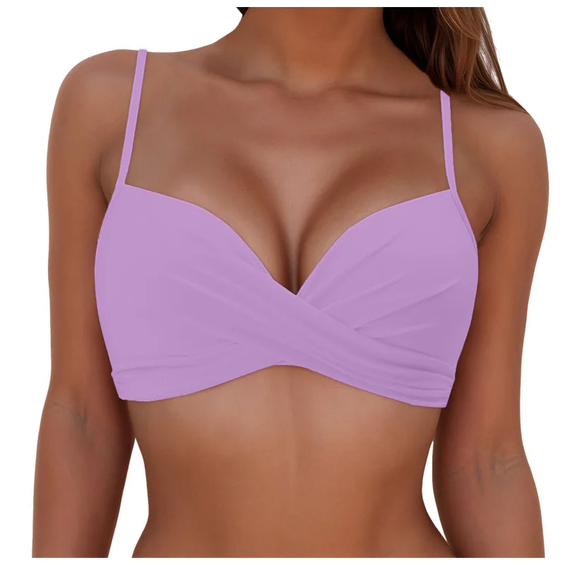 Hot-Selling Women's Multi-Color Two-Piece Push-Up Slimming Beach Strap Bikinibikini
