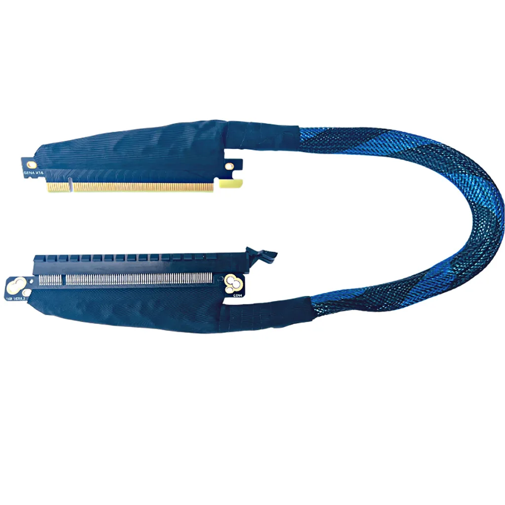 Graphics card extension cable, adapter cable server external built-in left and right high speed