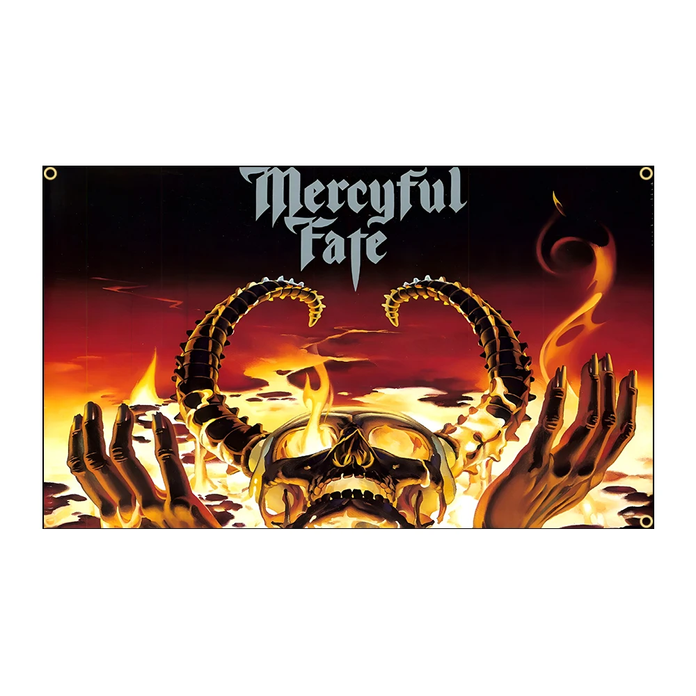 90x150cm 3X5FT Mercyful-Fates Heavy Rock Band Flags Polyester Printed Banner For Decoration