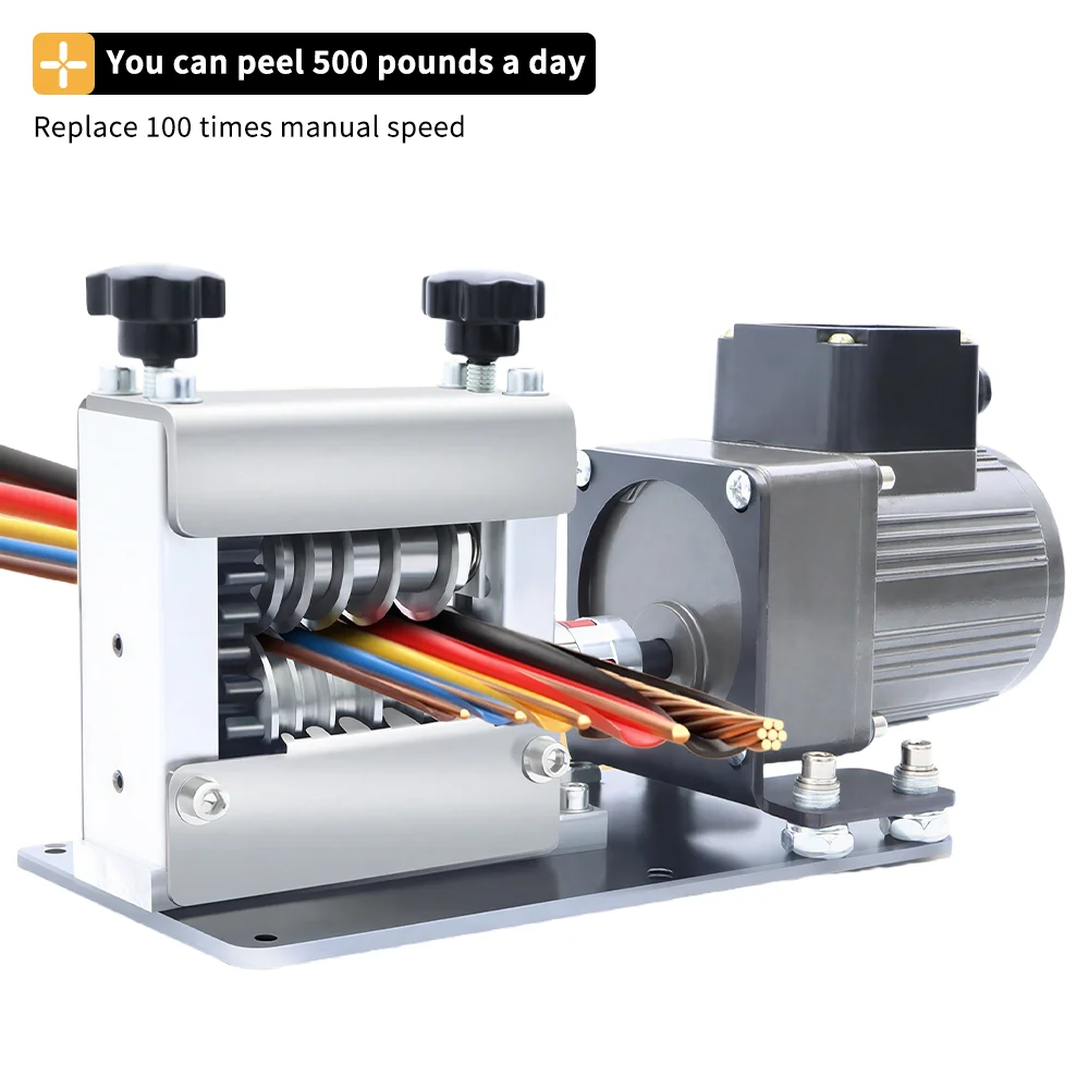 1-30mm² Electric Wire Stripping Machine Automatic Wire Stripping Machine Small Desktop Stripping Machine for Copper Cable Wire