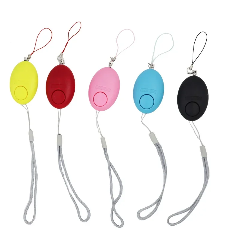 120dB Egg And wing type Shape Self Defense Alarm Women Elderly Security Protect Alert Safety Scream Emergency Alarm Keychain