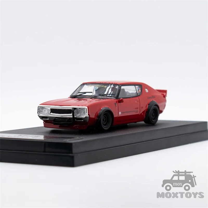 ZOOM 1:64 Skyline GT-R Gen.2 KPGC110 LBWK Diecast Model Car