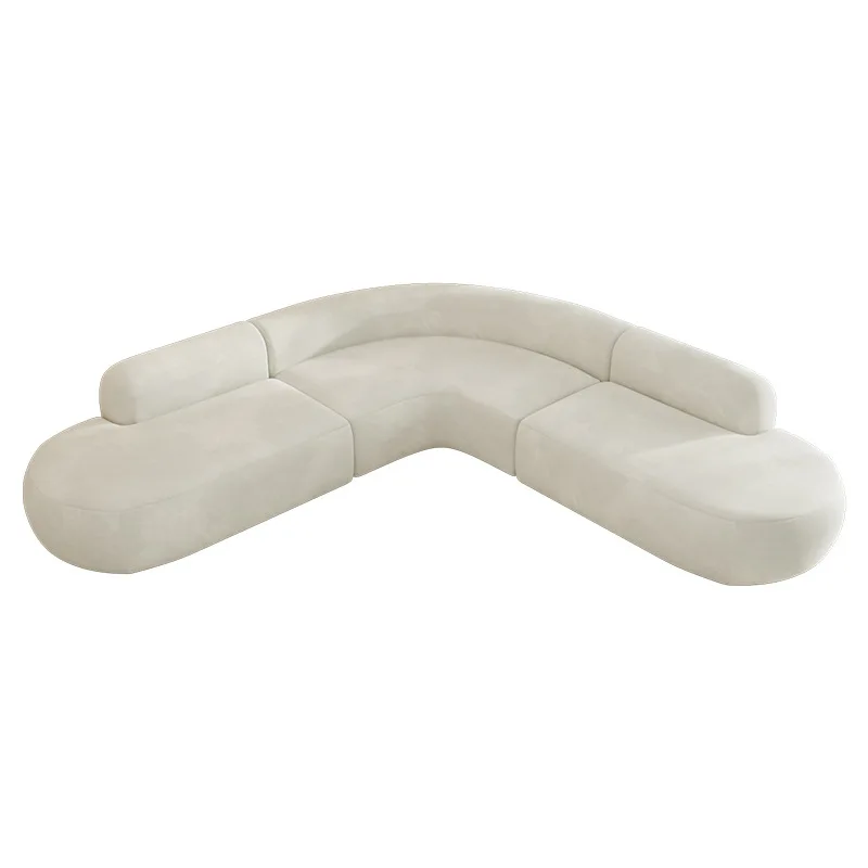 

Sofa studio small apartment living room reception curved beauty salon wedding dress hall sitting area