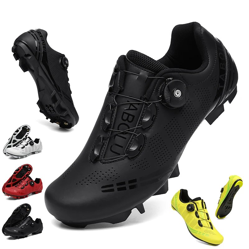 

Men's Breathable Cycling Shoes Unisex MTB Shoes Mountain Bike Cycling Shoes Road Cycling Sports Shoes Women's Spd Pedal Shoes