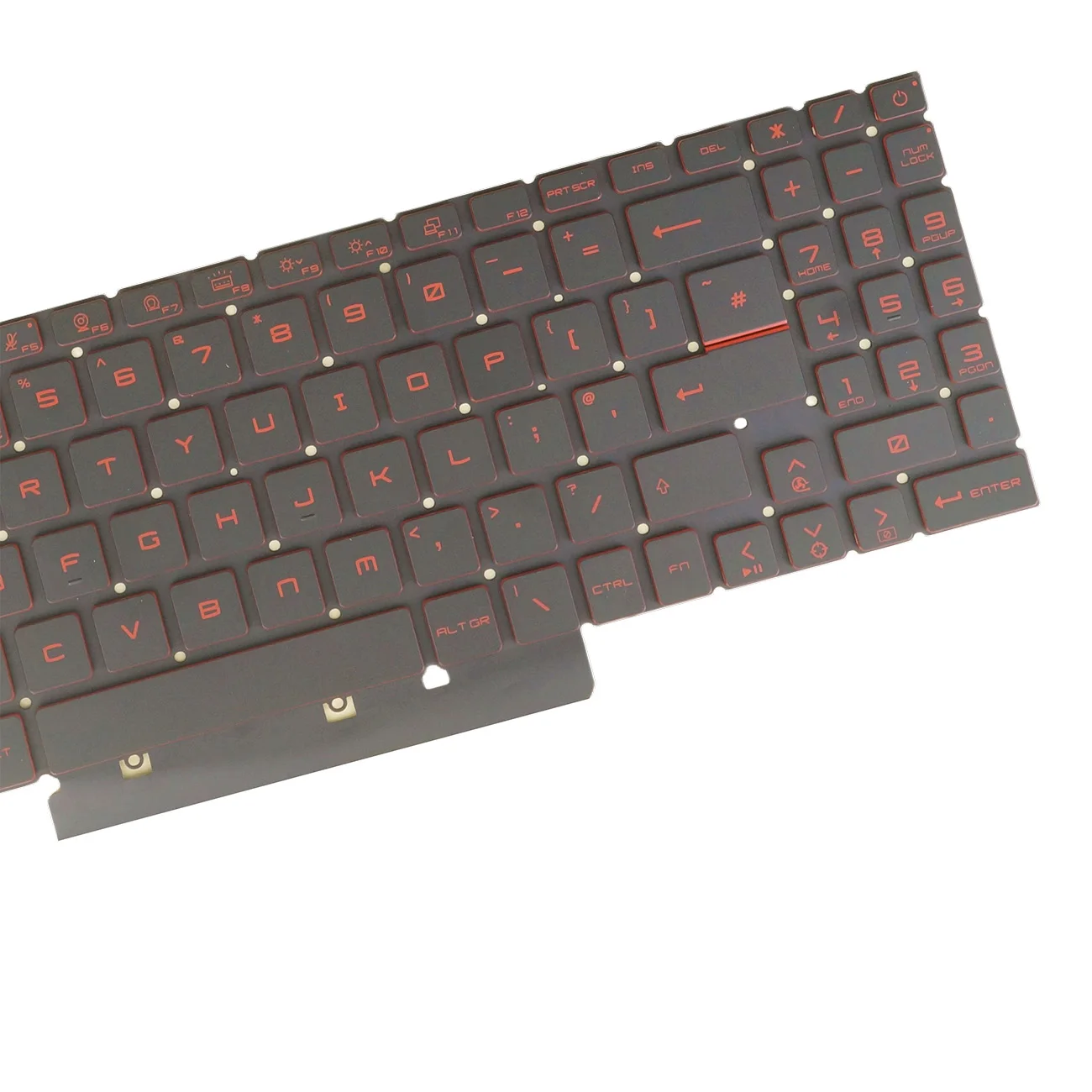 Red Backlit Laptop Keyboard For MSI Katana GF66 / GF76 11SC 11U 11SC 11UE 11UD 11UG 11UC 11UEK 12UE 12UGS 12UC 12UD 12UCO UK GB