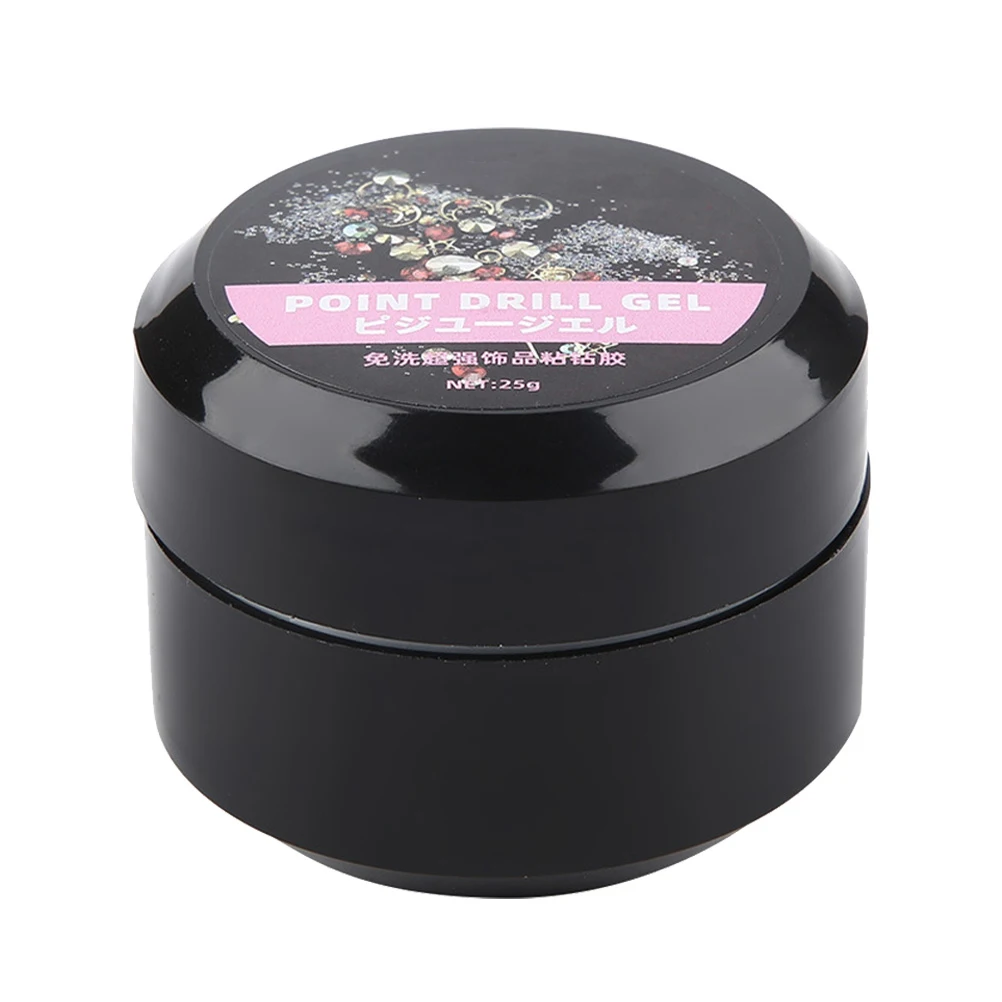 

1Pc Premium Nail Point Drill Glue Super Strong Adhesive Manicure Gel Tool Nail Sticking Accessory