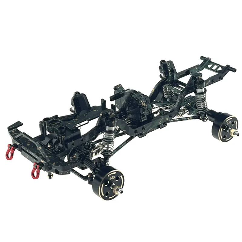 H18P 1/18 RC Car Full Metal Chassis DIY Upgrade Frame Kit Transfer Original Electronic Equipment For Adult Hobby