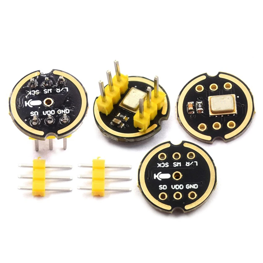 

INMP441 Omnidirectional Microphone Module MEMS High Precision Omnidirectional Microphone Sensor Module Compatible with ESP32
