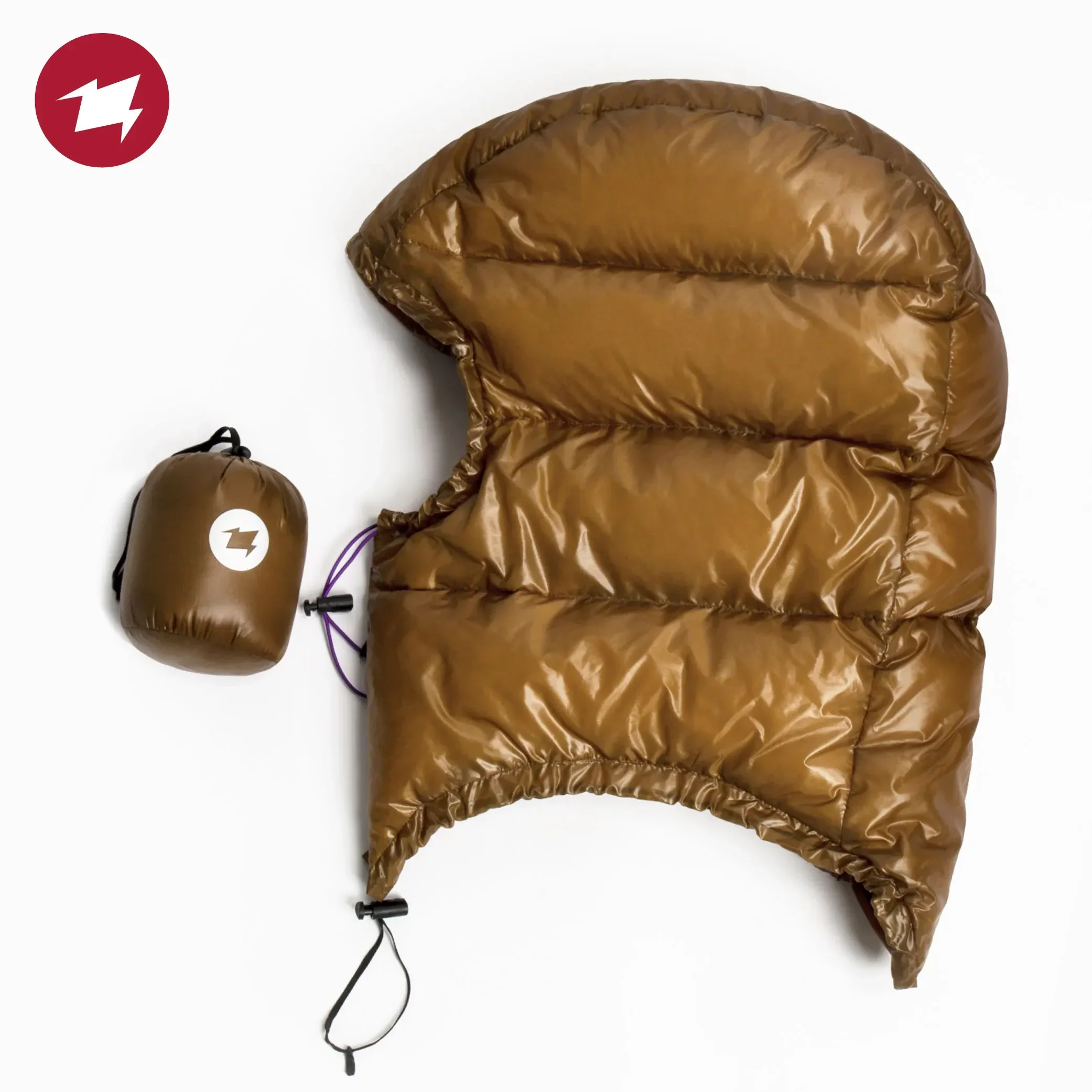 AEGISMAX Outdoor Hiking Caps Hat Goose Down Camping Ultralight Sleeping Bag Accessries Cold Winter Keep Warm for Adult