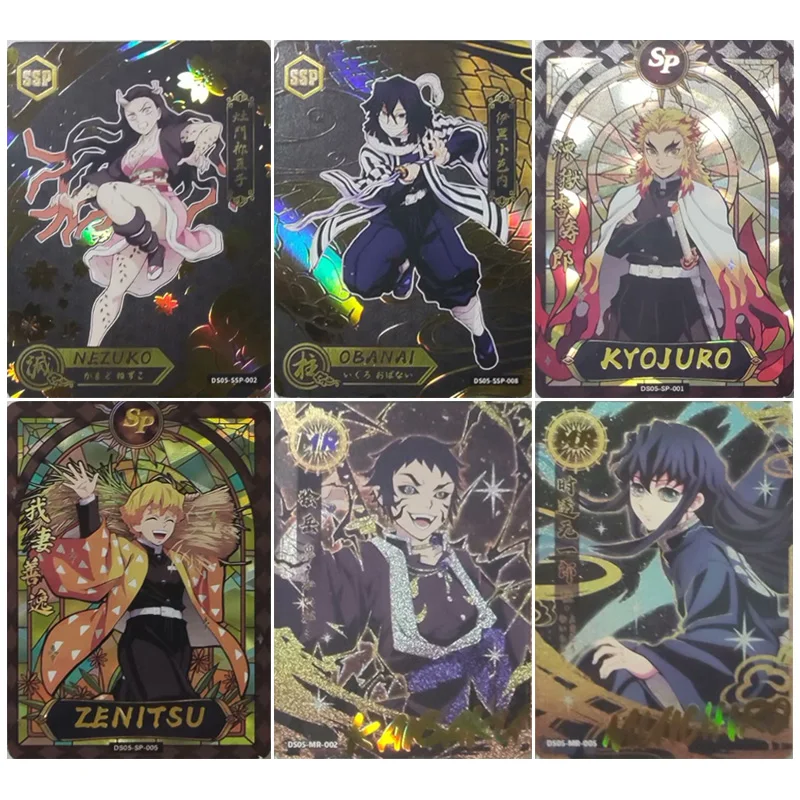 

Aikaho Ds-05 Anime Demon Slayer MR SP SSP Cards Kanroji Mitsuri Kochou Shinobu Collection Cards Christmas Birthday Gifts Toys