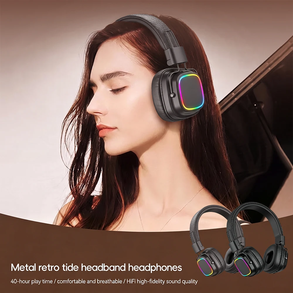 Choice BT1636 레트로 클래식 무선 헤드폰 접 - Anc Wireless Over Ear Headphones 리뷰 및 가격