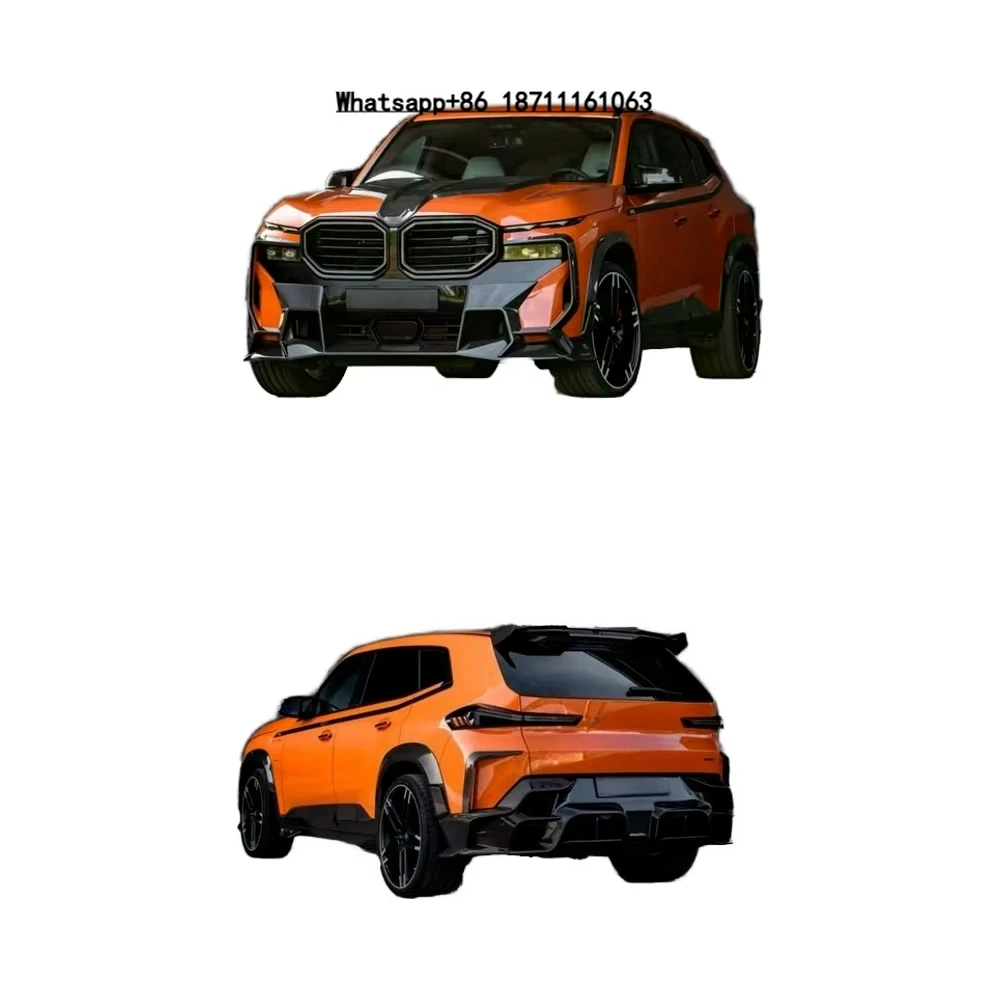 For XM Carbon Fiber Body Kit XM Upgrade MSY Style Carbon Fiber Front Lip Diffuser Spoiler Hood Widebody Kit