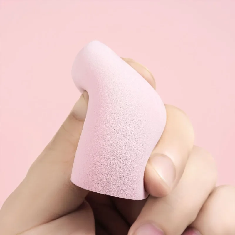 4PCS New Makeup Powder Puff Foundation Powder Sponge Beauty Tools Bevel Cut Makeup Sponge Makeup Accessories Both Wet and Dry