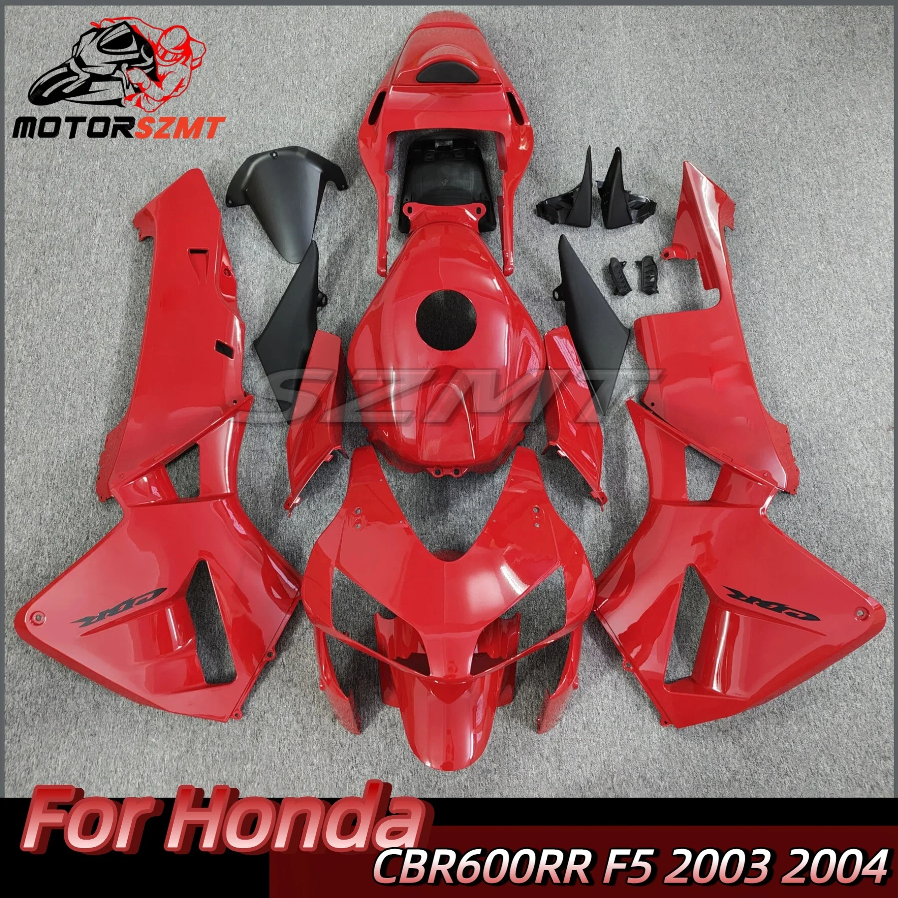 

The motorcycle fairing kit is suitable for CBR600RR 2003 2004 CBR600 F5 03 04 fairing orange white gray black red blue yellow