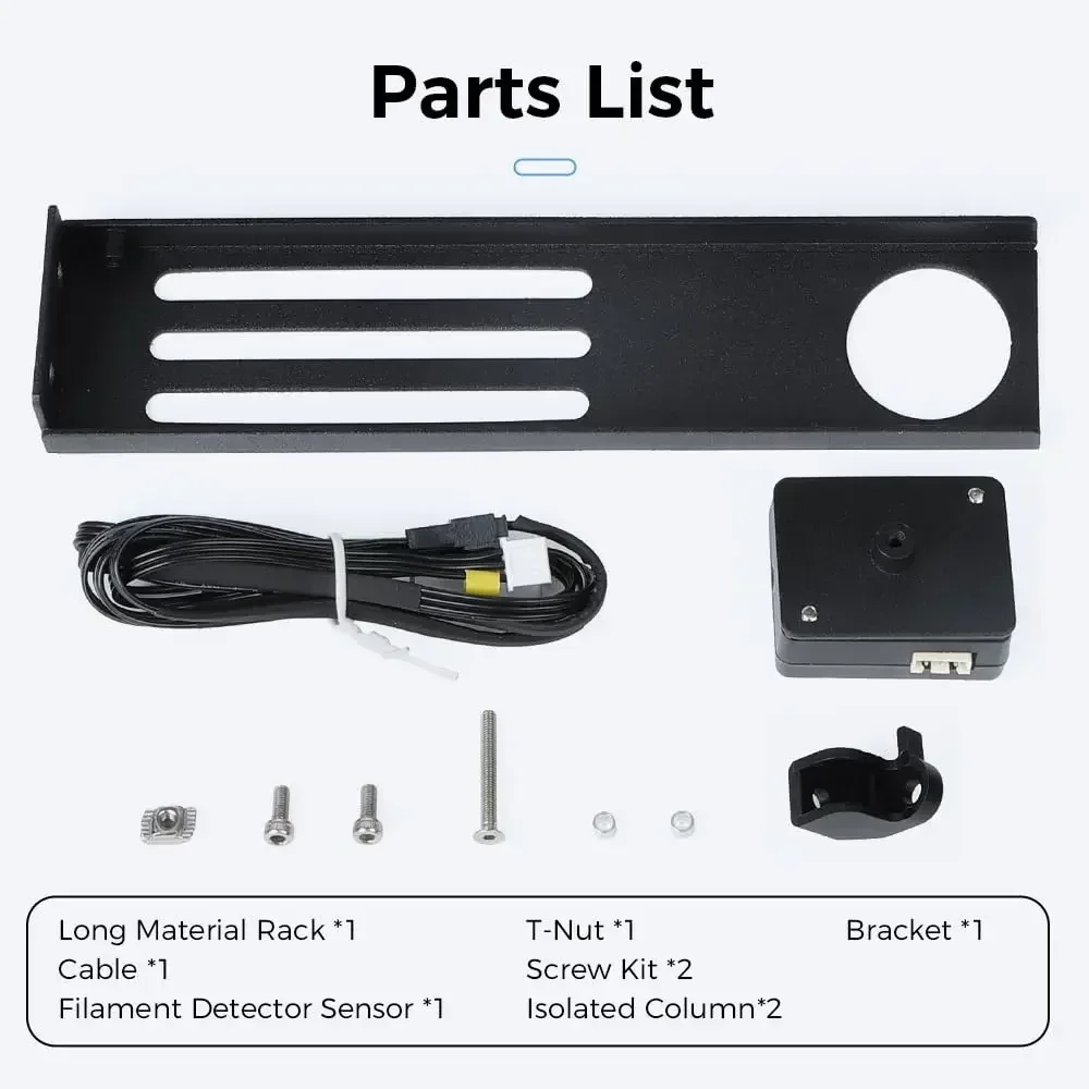 Creality Ender-3 V3 KE/SE Sensor Filament Runout Detector Automatic Intelligent  Mechanism Kit for 3D Printer 3V3 KE/SE Parts