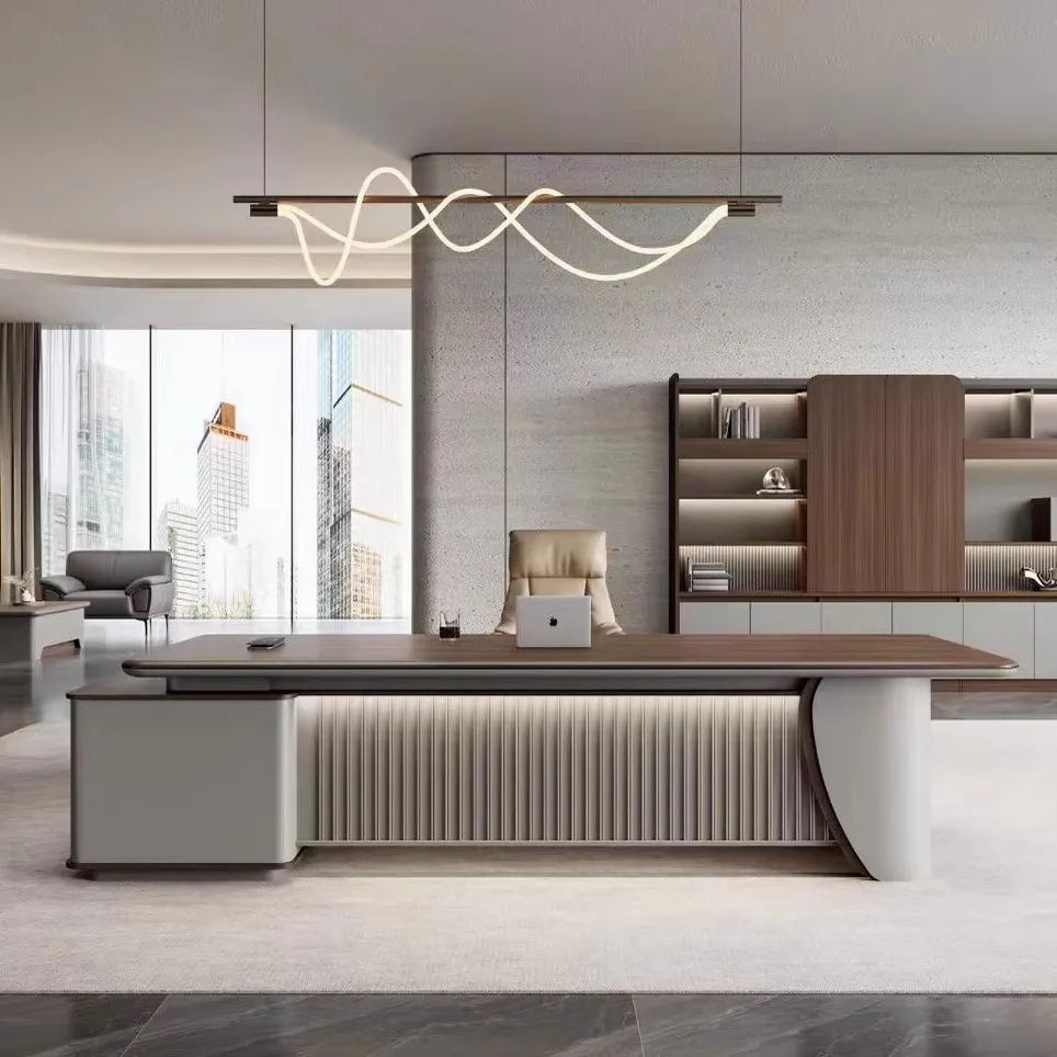 LMM boss office desk and chair combination simple modern high-end president supervisor manager