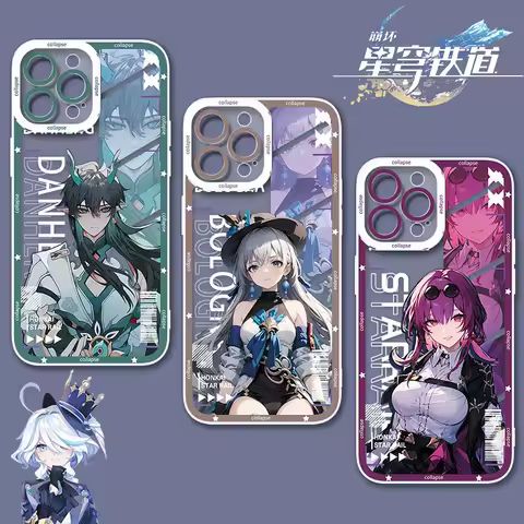 Honkai Star Rail Case For Xiaomi POCO X6 X7 X5 Pro X3 NFC X4 GT F3 F5 F6 M5S C65 C75 M6 Pro 4G 14T 13T 12T 11T 14 13 11 Lite 5G