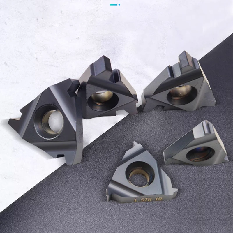 5 قطعة CNC 30 °   مستطيلة على شكل حرف T الأسنان تحول إدراج قاطع الخيط الخارجي الحبوب 16ER -2.0TR إدراج الموضوع الداخلي