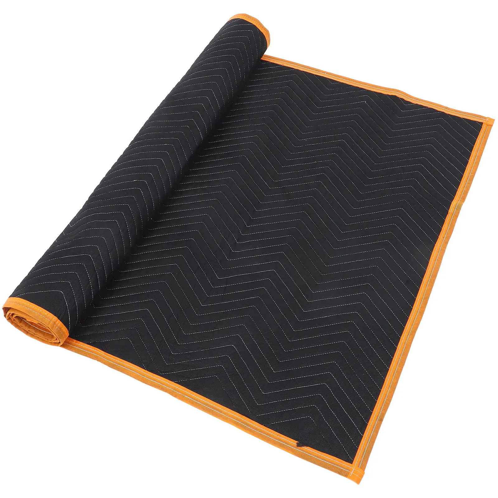 

Black Heavy Duty Moving Blankets Quilted Thick Padded Furniture Blankets Packing Protection Moving Pads Large Size