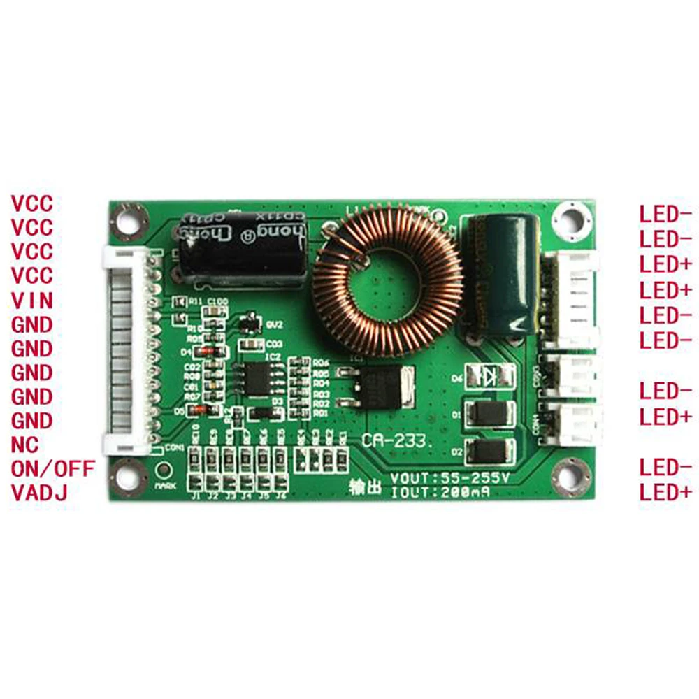 

32-60 inch LED LCD Backlight TV Universal Boost Constant Current Driver Board Converters AC55-255V Full Bridge Booster Adapter