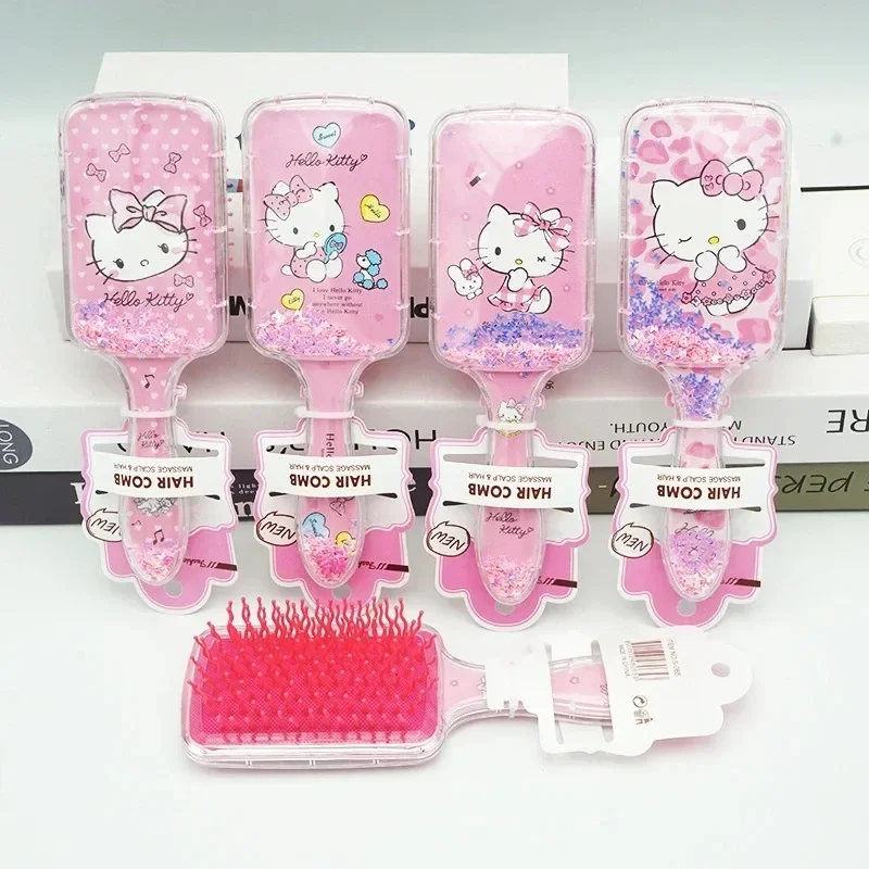 

Sanrio Hello Kitty Children's Comb Cute Cartoon Air Cushion Comb Charm Highly Attractive Hairdressing Airbag Comb Holiday Gifts