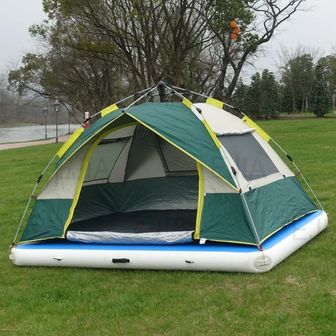 Outdoor Camping Car Roof Tent Inflatable Picnic Mat Water Fishing Floating Tent For Sale