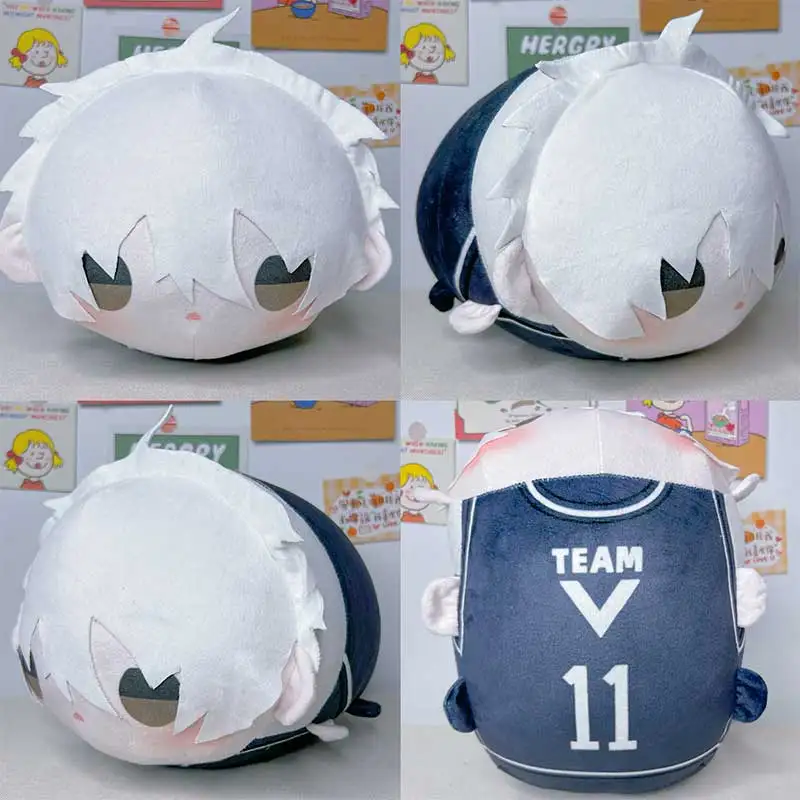 Anime BLUE LOCK Isagi Yoichi Seishiro Nagi Bachira Meguru Adorable Cartoon Plush Papa Dango Dolls  Throw Pillow Pendant Gifts