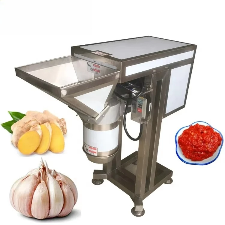 Automatic Ginger Processing Machine Garlic Crusher Machine Fruit and Vegetable Ginger Paste Pulping Machine