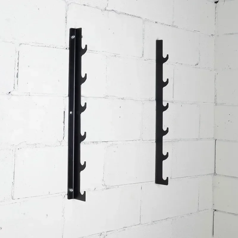 

Upgrade WBR501 6 Layer Wall Mounted Barbell Bar Rack Frame For Barbell Rod Bar Storage Storage Display Holder Equipment Accessor
