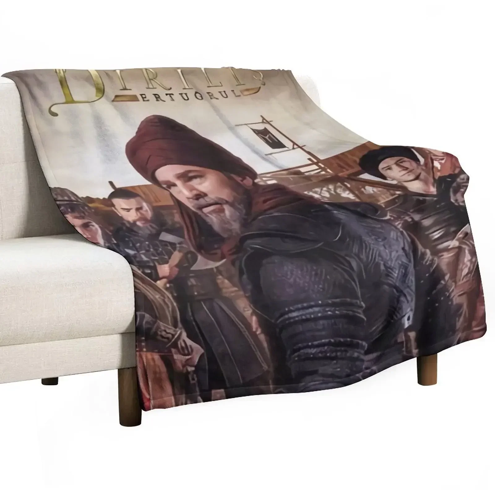 

Dirilis Characters Throw Blanket heavy to sleep Picnic Bed Fashionable Blankets