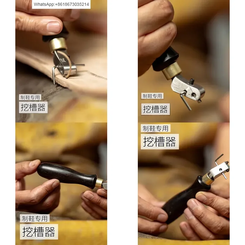 1PC for Homemade Groove Digger Sole Edging Handmade Shoe Tools One excavator 1.6 aperture