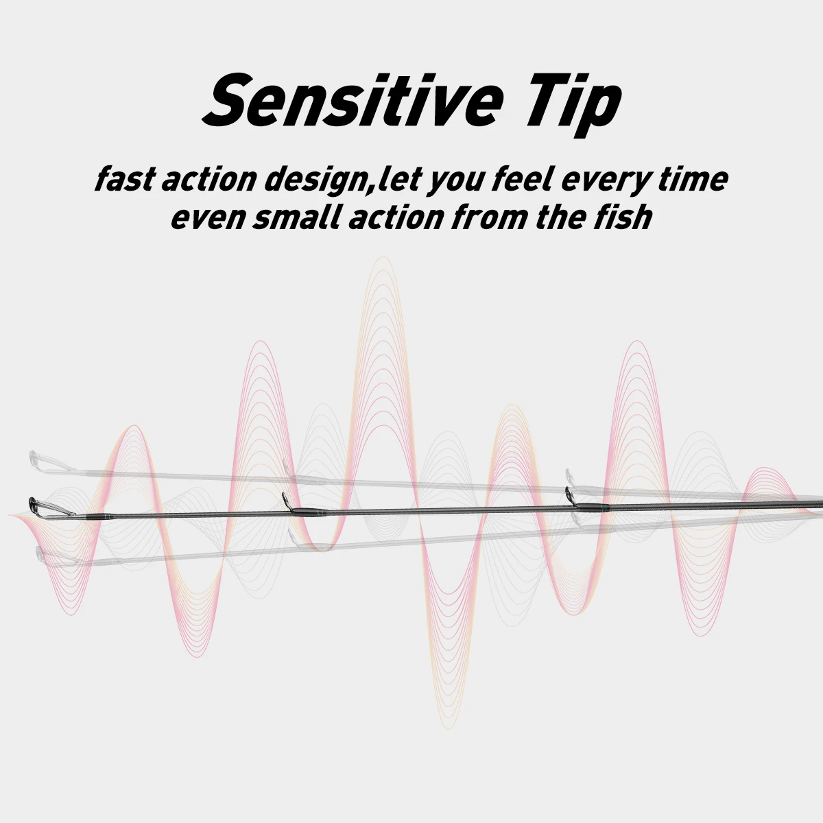 2.4 متر 2.7 متر 3 متر طويل الصب الصيد رود M MH ضوء weght الغزل قضيب القاروص الصيد رود جودة عالية #4