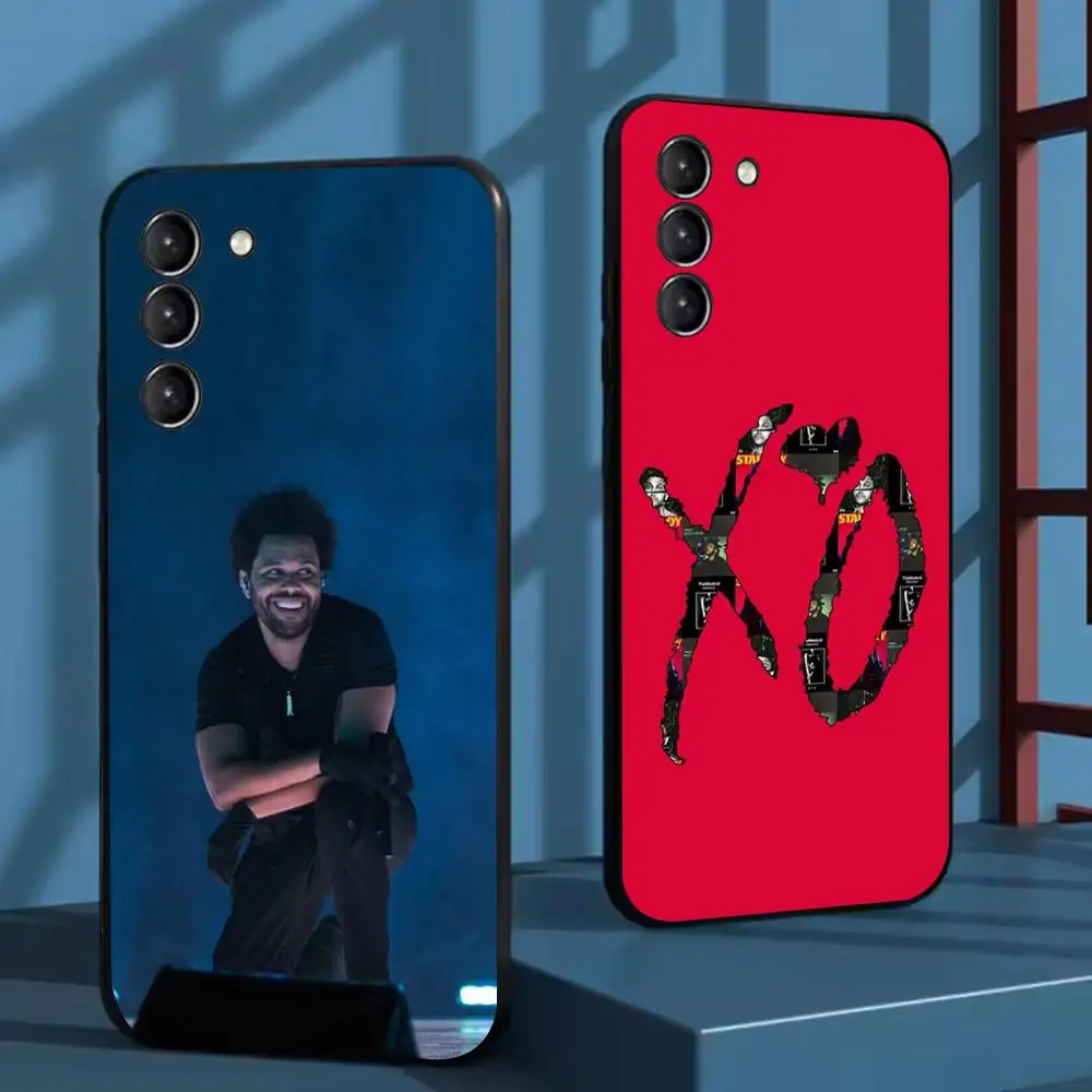 

Singer The W-Weeknd XO Phone Case For Samsung Galaxy A73,72,51,53,52,71,22,5G,Note,J7,8,9 Soft Black Cover