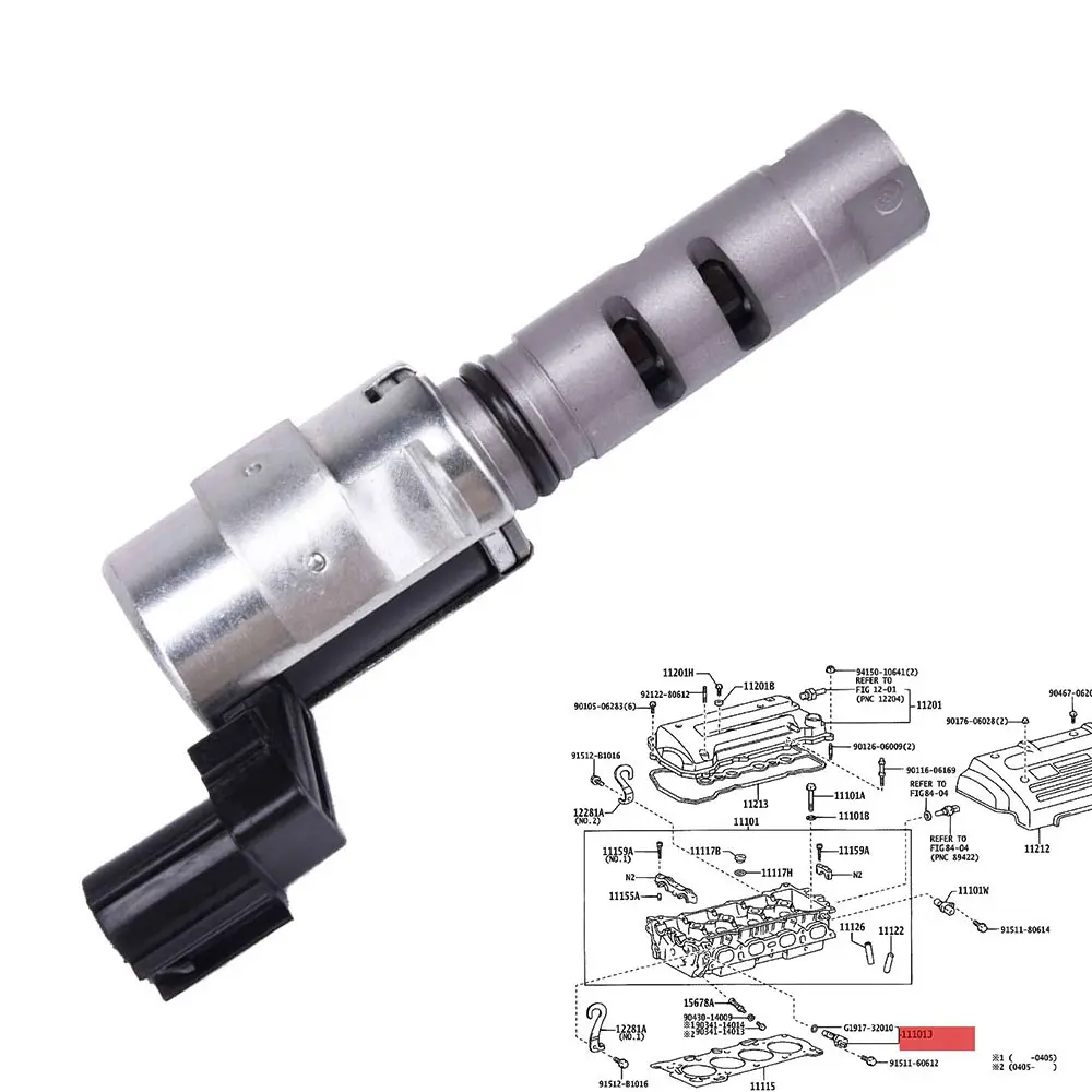 

Variable Timing Solenoid Valve VVT FOR SCION XA XB 2004-2006 FOR TOYOTA ECHO PRIUS YARIS 15330-21011 1533021011 Car Accessories