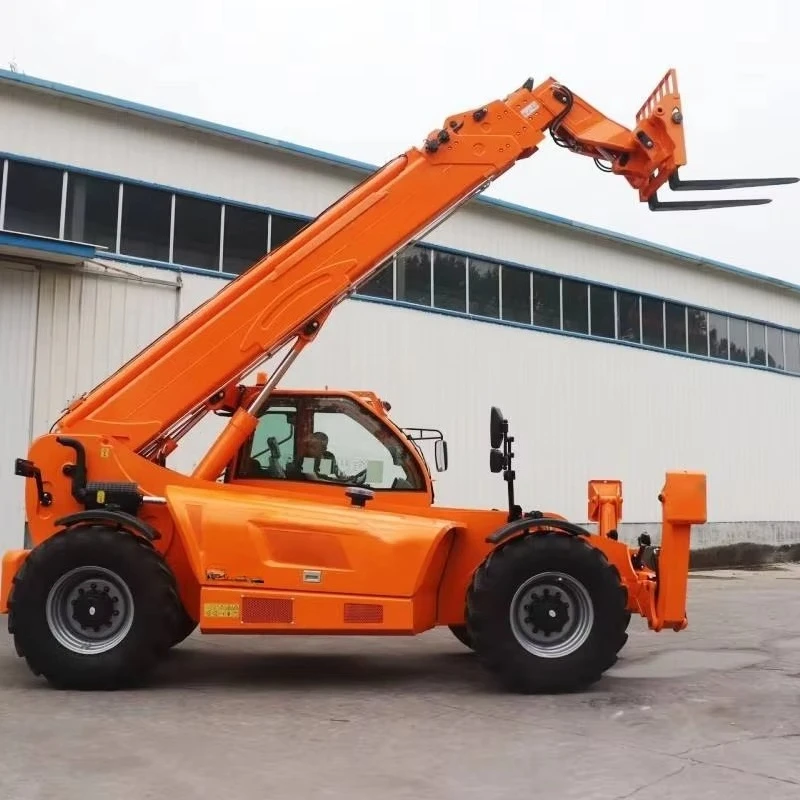 Hot Sale 4x4 4500Kg Rough Terrain Rotating Telescopic Handler for Construction and Farm Use Certification Telehandlers