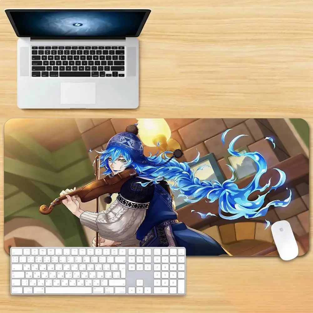 Idia Shroud Gaming Mouse Pad Non-Slip Lock Stitched Edge Large Office Desk Mat For Computer And Keyboard