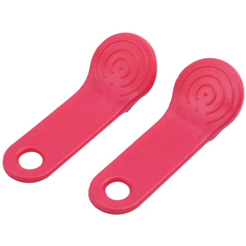 AS95-30Pcs DS1990A-F5 TM Card Ibutton Tag с настенным красным красным