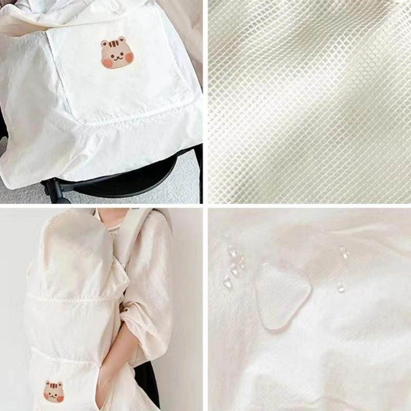 J15U Waterproof Baby Pram Accessory Infant Carriers Cover Windproof Infant Pram Cover Animal Pattern Designings Cover