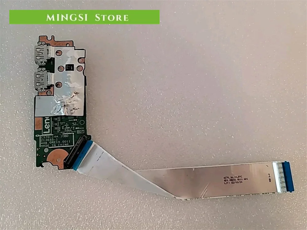 FOR Lenovo FLEX 5-14ALC7 14IAUC Usb Card Reader Board W Cable 448.0RE19.0011