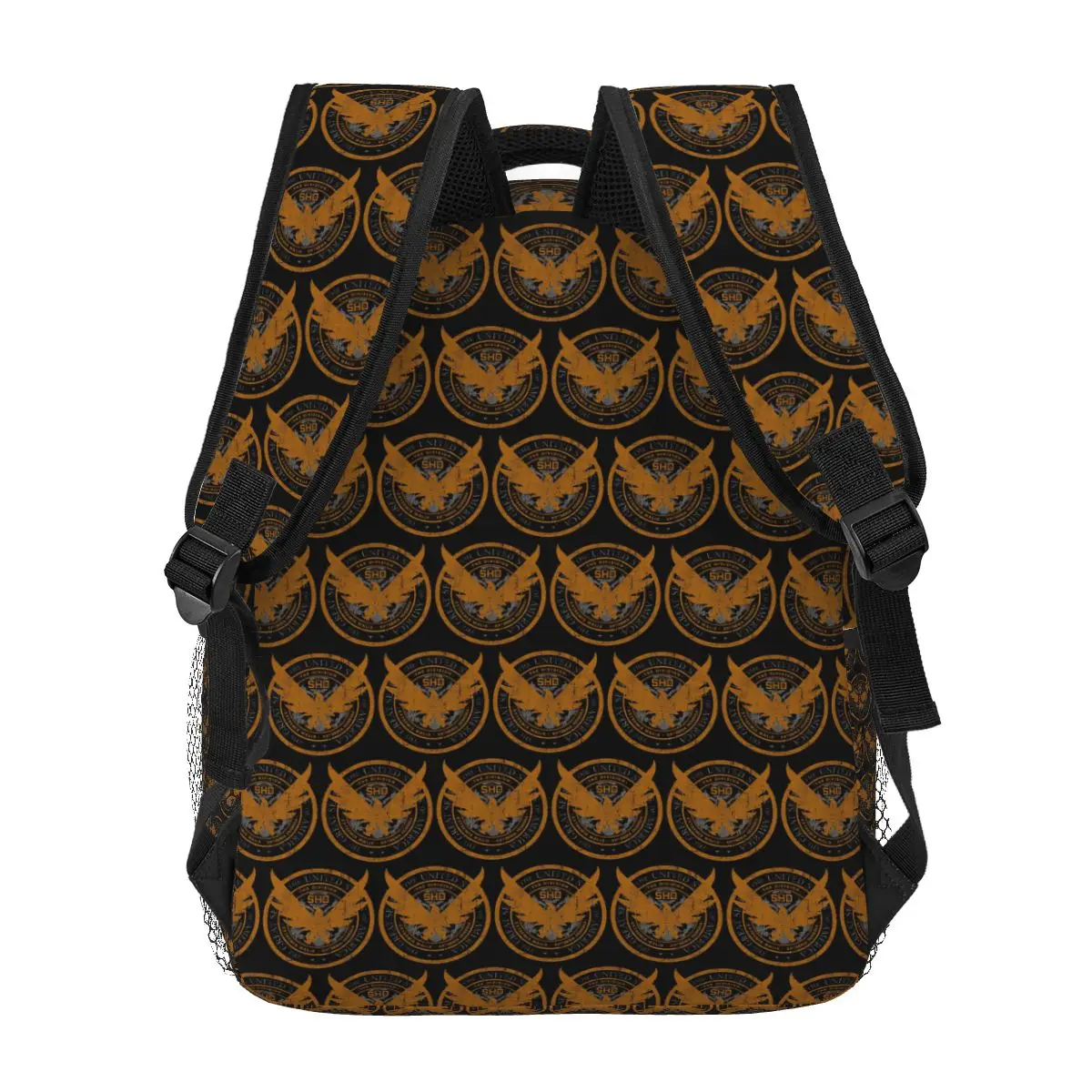 Game Tom Clancys The Division SHD Seal Student Backpack School Bag Hiking Travel Daypack for Boys Girls Bookbag Shoulder Bags view 4