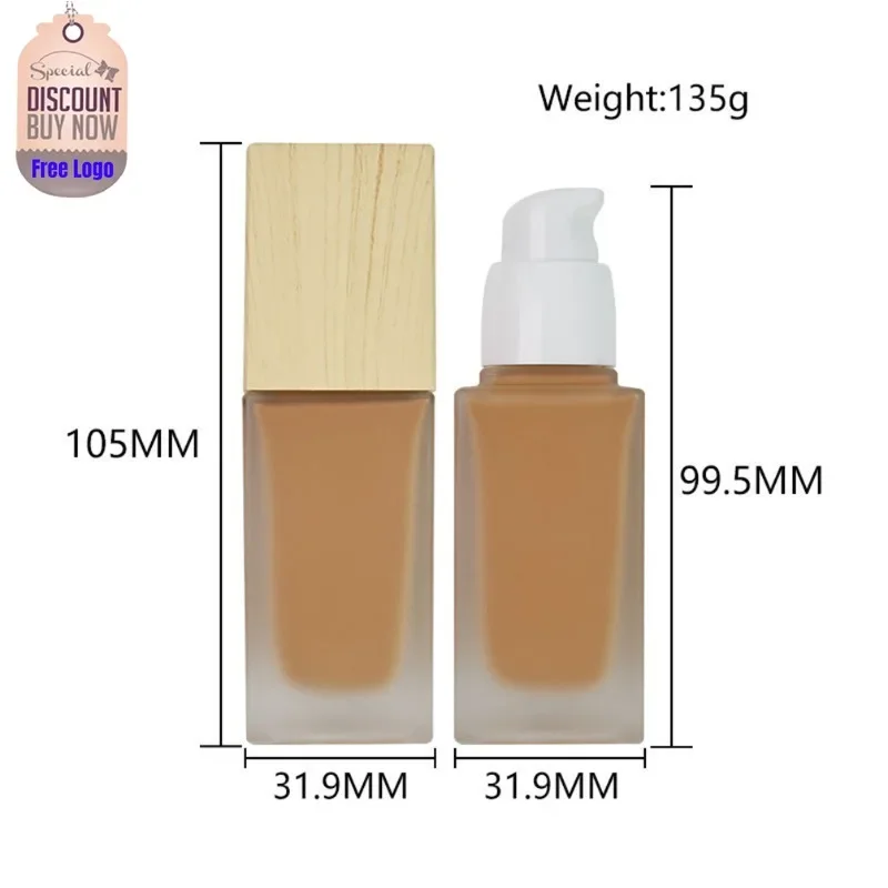 Private Label 30colors Pressed-style Liquid Concealer Hydrating Long Lasting Moisturizing Full Coverage Face Makeup Bulk