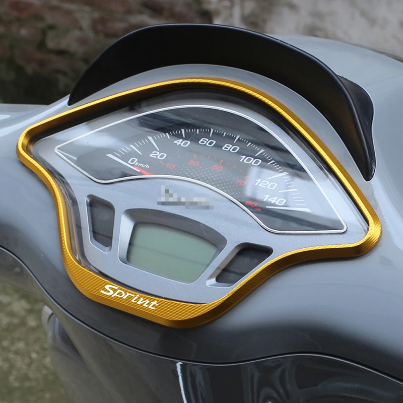 Motorcycle Speedometer Instrument Gauge Meter Ring Odometer Shell Ring Cover for Sprint150 Primavera150 150 Sprint 150