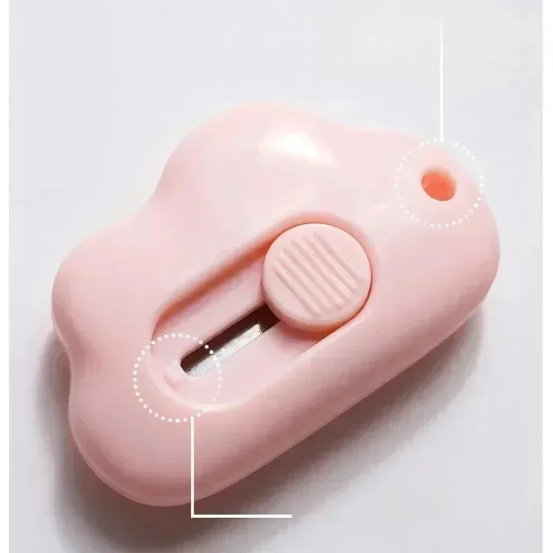 vvocci Mini Portable Practical Paper Cutting Machine Cloud  Razor Blade Color Office Stationery Cute Rabbit Knife Paper Machine